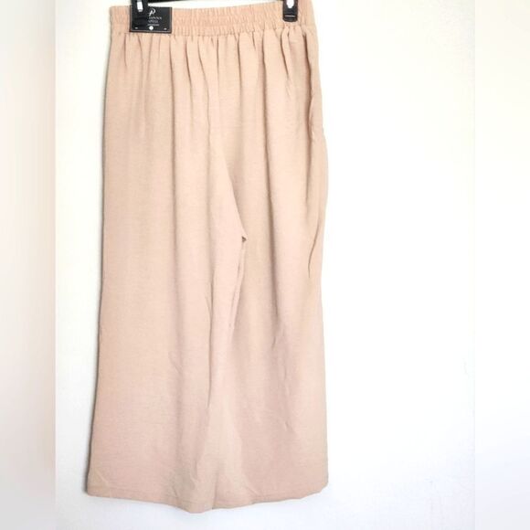 ADRIANNA PAPELL WOMEN'S  SUMMER IVORY COLOR SIZE S VERY COMFORT PANTS. - Picture 2 of 3
